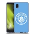 thumbnail image 1 of Head Case Designs Officially Licensed Manchester City Man City FC Badge Blue White Mono Soft Gel Case Compatible with Samsung Galaxy A01 Core (2020), 1 of 7