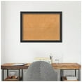 thumbnail image 4 of Amanti Art Natural Cork Board Wood Framed Corvino Black Narrow Bulletin Board 31 in. x 23 in., 4 of 7