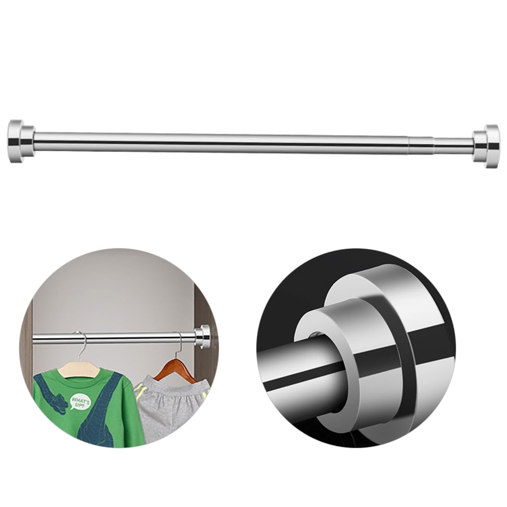 Adjustable Bath Rod No Drilling Curtain Rod Curtain Hanging Rod Shower