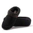 thumbnail image 3 of Dearfoams Men's Marshall Microsuede Moccasin Toe Clog House Shoe Slipper, 3 of 7