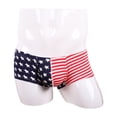 thumbnail image 2 of SJLDQY Mens Underwear Boxer Briefs Patriotic Usa Flag Star Striped Graphic Boxer Briefs for Men Soft Breathable Boxer Shorts for Men, 2 of 6