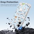 thumbnail image 4 of Chiikawa TPU Case for iPhone 16 Plus – with Ultra Slim, Shockproof, Anti-Yellowing, Scratch-Resistant, Wireless Charging Compatible, Enhanced Grip Transparent-style, 4 of 7