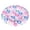 A, variant on Shadoumai Pet Cooling Mat,Pet Bed Cute Axolotl Hearts Pink Blue Cat Snuggler Soft Winter Cushion, Cozy Round Bolster Nest for Indoor Kittens & Small Pets