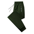 thumbnail image 6 of Difdany Summer Ice Silk Workout Jogger Pants for Women Loose Fit Lightweight Sweatpants with Zipper Pockets Blue L, 6 of 8