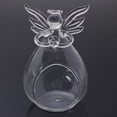 thumbnail image 2 of Angel Glass Crystal Hanging Tea Light Candle Holder Home Decor Candlestick, 2 of 10