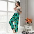 thumbnail image 6 of Halloween Pajama Pants Women, halloween cat print Halloween Costumes Sweatpants Soft Sleep Lounge Pants, Casual PJ Bottoms Pants with Pockets, 6 of 7