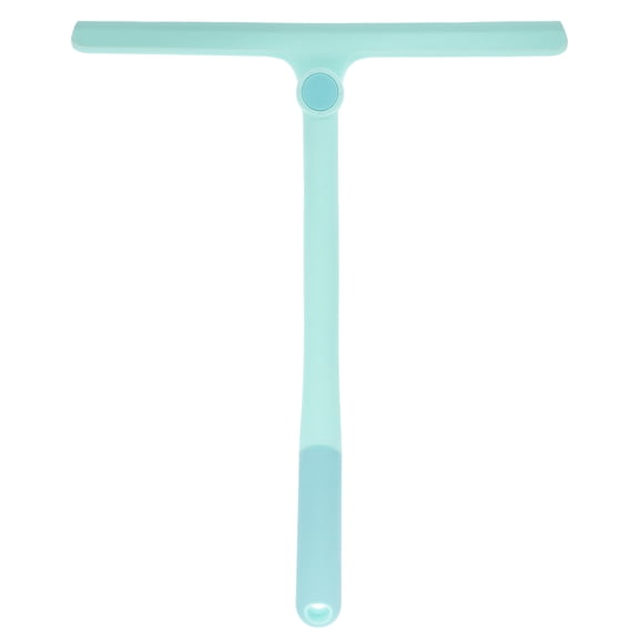 LIFKOME Glass Window Squeegee with Handle for Bathroom Mirror and Home Glass Surfaces