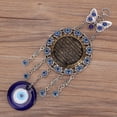 thumbnail image 2 of Amuleto islámico de bendición del mal de ojo azul, decoración para colgar en la pared, Protector musulmán, 2 of 12