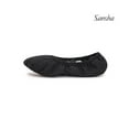 thumbnail image 5 of Pack of 2 Pairs – Sansha Soft Leather Ballet Shoes S25C “JULIA” – Split Sole , Black , US Women 3.5-4 W, 5 of 6
