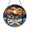 Acrylic 3.5 Inch, variant on Stained Glass Sunset Forest Path Suncatcher Window Hanging, Peaceful Winter Landscape Home Window Decor