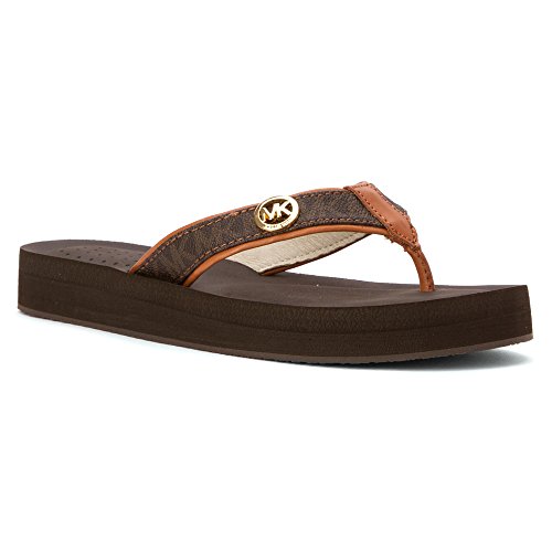 michael kors gage flip flops