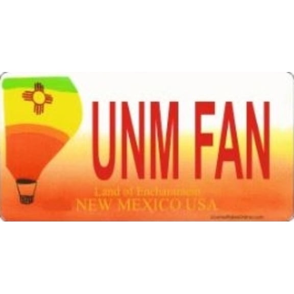 Design It Yourself New Mexico Bicycle Plate #2. Free Personalization on Plate