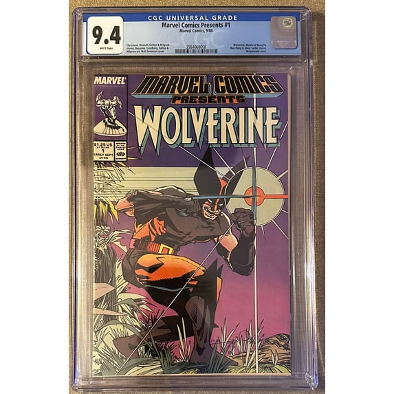 Marvel Comics Presents #1 - CGC 9.4 Comic Book