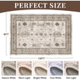 thumbnail image 2 of D Boho Area Rug for Living Room Machine Washable Rug Non Slip Carpet Soft Living Room Rug Room Decor Rugs for Bedroom Kids Playroom, 2 of 7