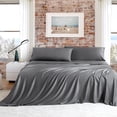 thumbnail image 4 of Coma Inducer Snorze® Cloud Sheet Set - ® Ultra Cozy - Charcoal Twin XL, 4 of 5