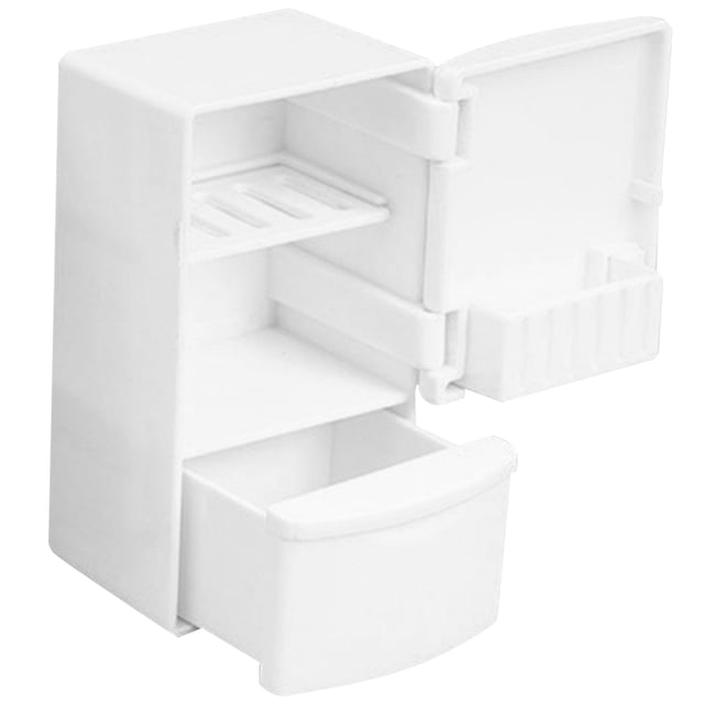 BRIGHTFUFU Refrigerador en miniatura micro paisajismo muebles decoración de muebles