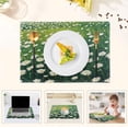 thumbnail image 5 of Field Of Daisies Reversible Placemat Non Slip Coffee Mat 18x12 Inch for Dining, Kitchen, Coffee, 5 of 9