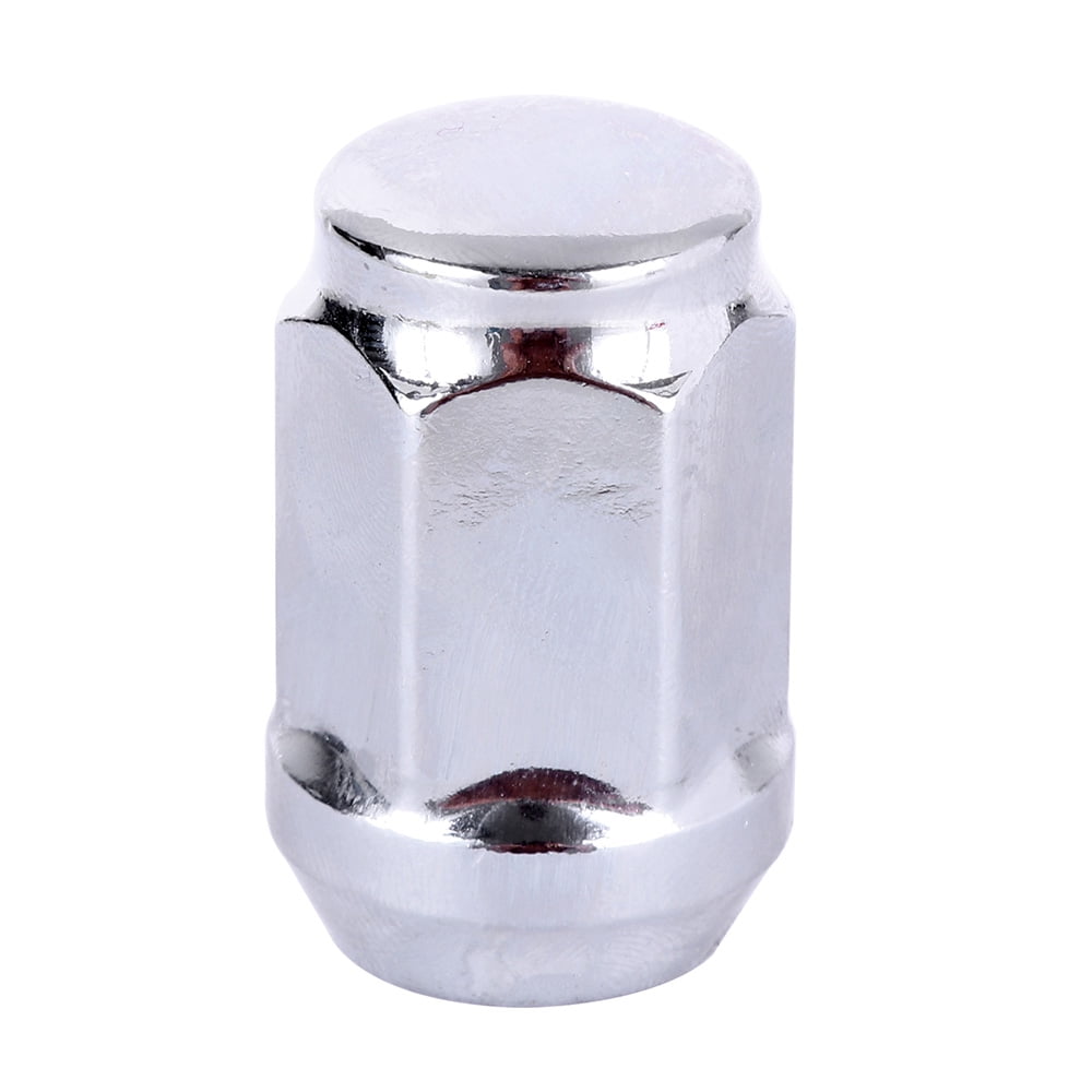 CCIYU Set of 24 Silver Spline Chrome Wheel lug Nuts 1/2-20 for Dodge Dakota/Durango/Viper 1991-2010