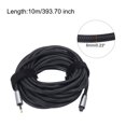 thumbnail image 2 of Cable de audio Unique Bargains 360 Grados Rotativo Nylon 10m Negro, 2 of 7