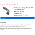 thumbnail image 2 of Pre Heat Hose - Compatible with 1970 - 1972 Buick GS 455 1971, 2 of 2