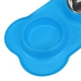 thumbnail image 2 of Stainless Bowls Dog for Dogs Feeder Feeding Pets Silicone, 2 of 6