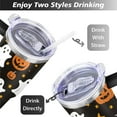 thumbnail image 5 of 40 OZ Happy Halloween Travel Mug with Handle Double Wall Vacuum Insulation Water Bottle Gift for Travel Commuting, 5 of 7
