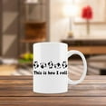 thumbnail image 3 of Cute Pandas Mug Cup,This Is How I Roll Funny Ceramic Mug-11oz Coffee Milk Tea Mug Cup,Gifts For Pandas Lovers Girls Women Teen Girls,Funny Valentine‘s Day Gifts, 3 of 4