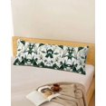 thumbnail image 5 of Summer Flower Body Pillow Cover 20 x 60 Inch Decorative Pillow Cover Lily Floral Watercolor Plant Country Lumbar Pillowcase Seasonal Rectangle Cushion Case for Couch Sofa Bed Living Room, 5 of 7