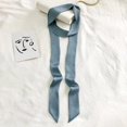 thumbnail image 1 of 200 cm Long Plain Silk Scarf Multifunctional Hair Band Bag Satin Scarf Ribbon Neckties, Bow Ties Cravats Bag Handle Decoration, 1 of 4