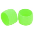 thumbnail image 3 of Bike Handlebar Strap Fixing Ring Plug, Silicone Material Bike Handlebar Tape Plug Small Size High Reliability  For Family For Road Bike For Cycling Green, 3 of 8