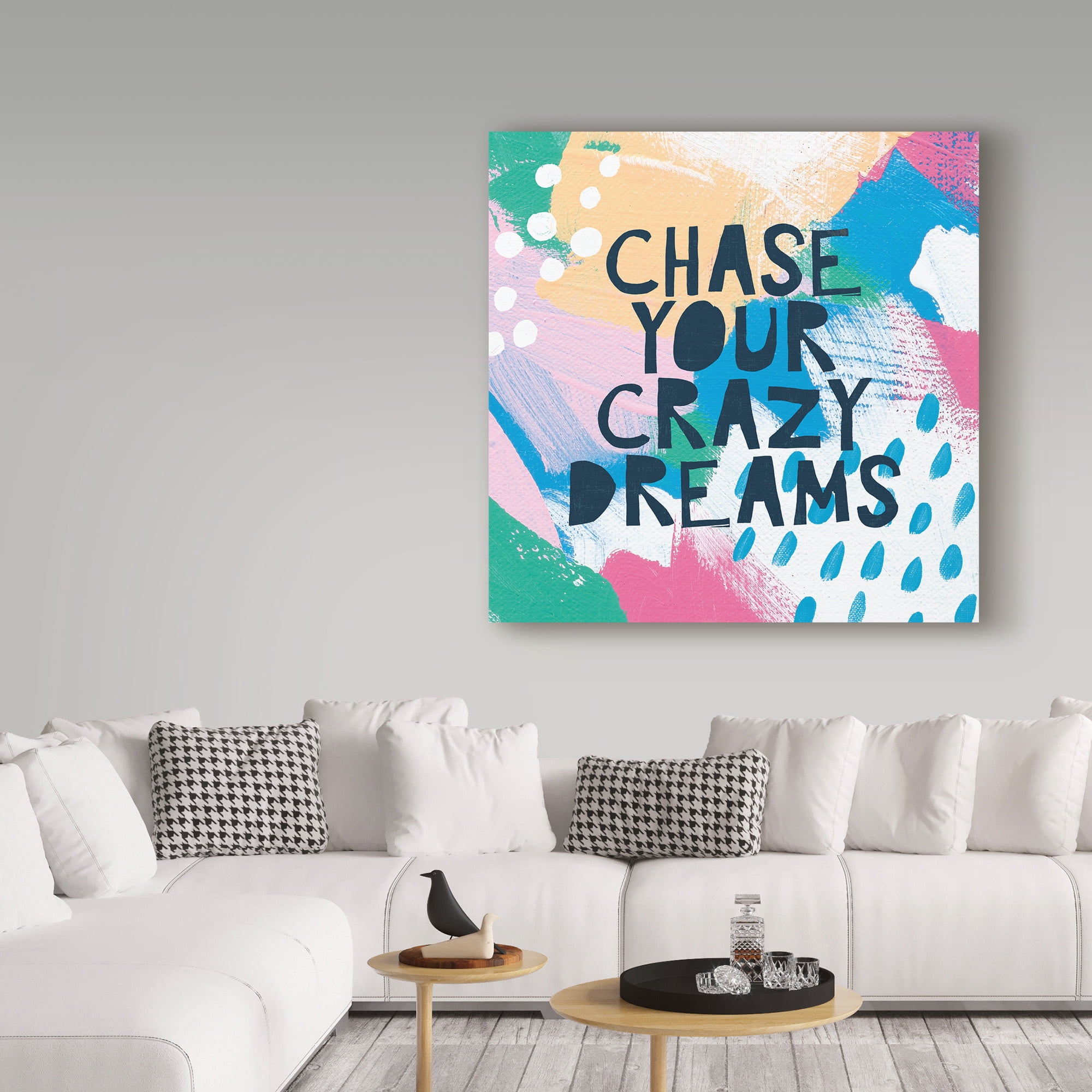 Trademark Fine Art 'Bright Inspiration I' Canvas Art by Moira Hershey