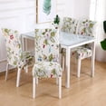 thumbnail image 6 of Dining Chair Covers Set of 6 Stretch Spandex Dining Room Chair Covers Parsons Chair Slipcovers Dining Chair Protector Anti-dust Chair Seat Protector for Dining Room Hotel, Kitchen, Party, 6 of 6