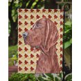 thumbnail image 3 of Carolines Treasures SC9683GF Redbone Coonhound Fall Leaves Flag Garden Size, 3 of 3