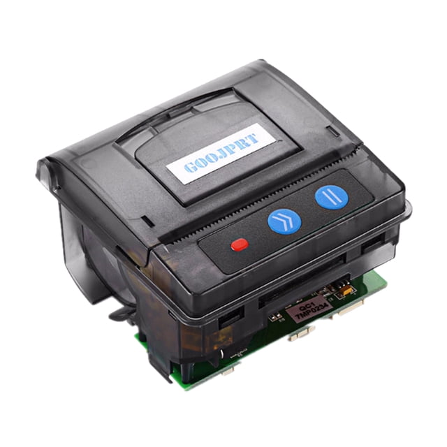 Impresora térmica integrada de 58mm Mini módulo de impresión Micro impresora térmica 203dpi TTL puerto serie RS232 con 1 rollo de papel de impresora SM SunniMix Impresora térmica incorporada