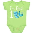 thumbnail image 3 of Inktastic 1st Birthday Mermaid Party Girls Baby Bodysuit, 3 of 5