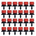 thumbnail image 5 of Masteelf 300 pcs Adjustable Drip Irrigation Emitters for Garden Watering System, Greenhouse, Farm, Lawn, Flower Bed, Red, 5 of 8