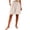 Khaki, variant on Costeam Womens Textured Bermuda Shorts Side Slip Pockets Self Fabric Drawstring Full Elastic High Waist Lightweight Wrinkle Resistant Loose Knee Length Casual Bottoms