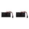 thumbnail image 3 of 2X for 4 Model B Dual Fan with Heat Sink Ultimate Double Cooling Fans Cooler for 4B/3B+, 3 of 5