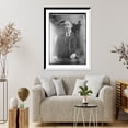 thumbnail image 4 of Historic Framed Print, Fletcher Proctor, seated, 17-7/8" x 21-7/8", 4 of 9