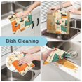 thumbnail image 2 of Yayeee 6 Pack Kitchen Dish Cloths Set for Washing Soft Drying Absorbent Microfiber Towels, Black Cats Reading, 2 of 9