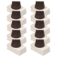 thumbnail image 1 of UPOUART 10 Set Durable Bridge Sound Filter Pads Noise Reduction For Practice Soft Materials For Personal Use Beginners, 1 of 8