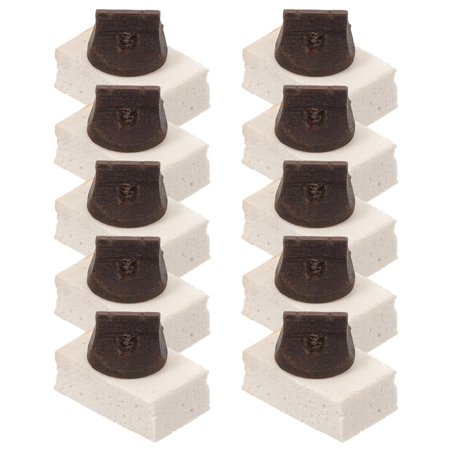 UPOUART 10 Set Durable Bridge Sound Filter Pads Noise Reduction For Practice Soft Materials For Personal Use Beginners