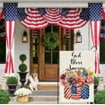 thumbnail image 3 of Welcome Spring Summer Hydrangea Garden Flag 12 x 18 Inch Double Sided, Burlap Floral Flower Welcome Yard Outdoor Flag, 3 of 6