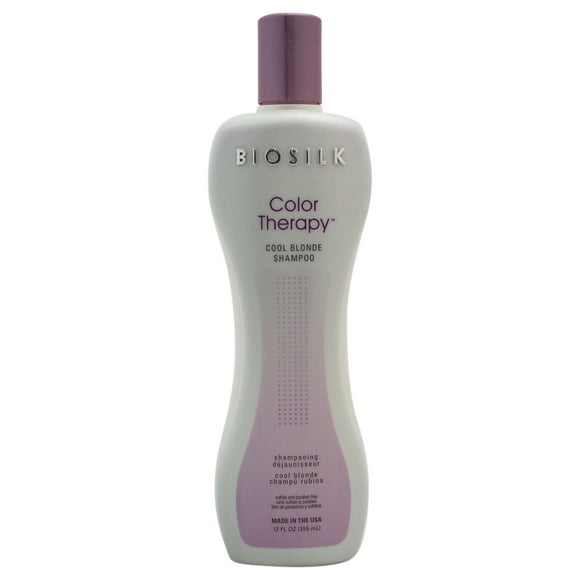 Color Therapy Cool Blonde Shampoo by Biosilk for Unisex - 12 oz Shampoo