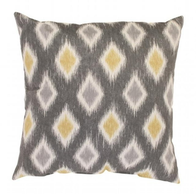 Pillow Perfect 476575 18 Pouces Rodrigo Jeter Oreiller en Graphite