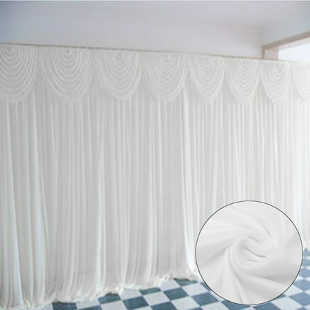 Wedding Stage Backdrop, 118''x118'' Photography Background Draping Swags  drape Curtains Wedding Party Decorations | Walmart Canada