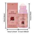 thumbnail image 3 of Body Deodorizing Rolling Rose Fresh And Long-lasting Reducing Odor Mild And Non Irritating Convenient 50ml, 3 of 8