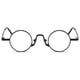thumbnail image 3 of Gafas de lectura retro con luz anti-azul para hombres de mediana edad y mayores, que no se cansan fácilmente, gafas de presbicia, espejo clásico para ancianos, espejo artístico, 3 of 5