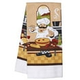 thumbnail image 5 of Home Collection Chef-Themed Kitchen Mitts, Pot Holder, & Kitchen Towels Set, 5 of 5