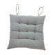 thumbnail image 1 of Cojín para silla de comedor, cojín para asiento, acolchado transpirable, cojín para asiento de suelo Gris, 1 of 9